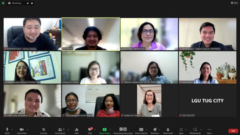 The NPM Team met with the Team Leaders from Legazpi, Tuguegarao, and Palo LGUs