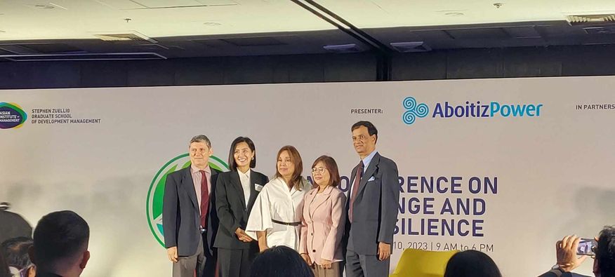 National Project Management Team attending the Asian Conference for Climate Change and Disaster Resilience